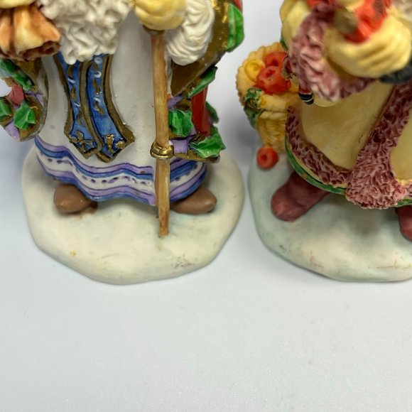 Lot of 9 Bronson Collectibles "Old World Santas" Figurines Vintage Christmas 90s - Picture 10 of 12